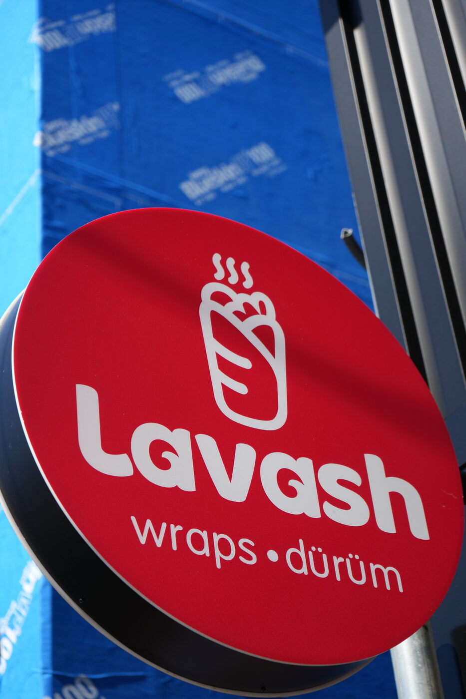 Lavash storefront sign