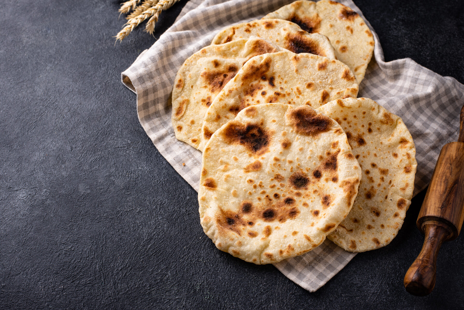 Fresh tandoor bread
